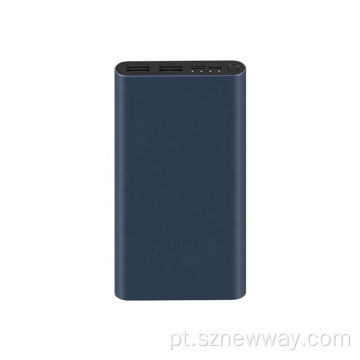 Xiaomi Mi Power Bank 3 Carregamento rápido de 10000mAh